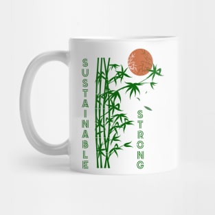 Bamboo And Moon, Sustainable And Strong, Bamboo Mug